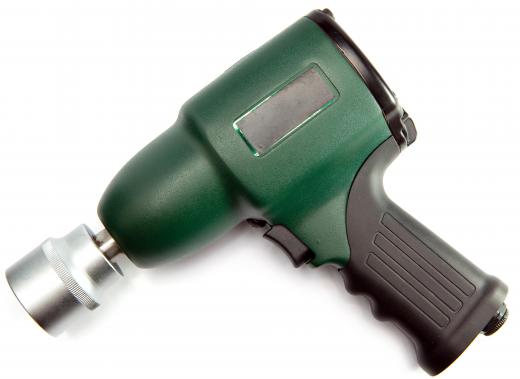 Compressed air is used for some power tools, including air wrenches.