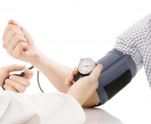 Hydrostatic pressure can cause drops in blood pressure.