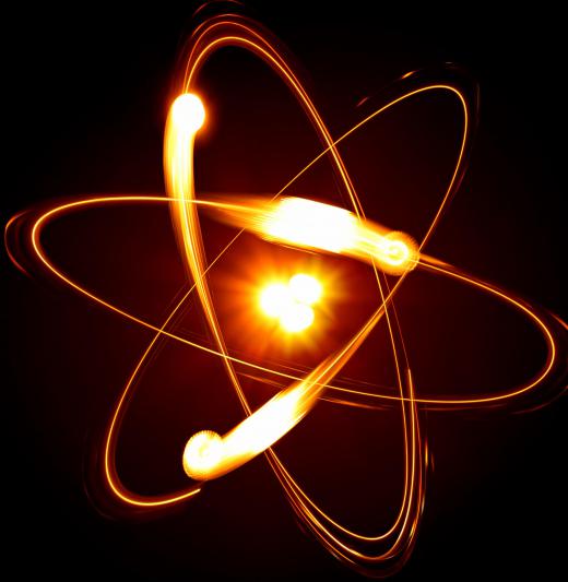 Neutrons are found in the nucleus of an atom and account for half of the atom's weight.