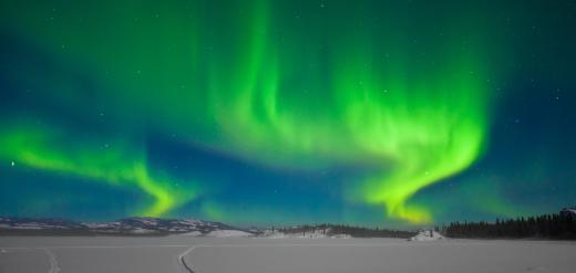 The aurora australis is a light display that can be seen in the night sky over Antarctica, not to be confused with the aurora borealis which can be seen over the Arctic circle.