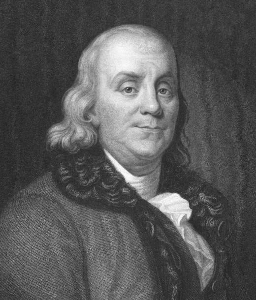 Faraday studied the work of Benjamin Franklin when making his theory.