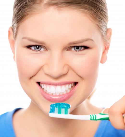 Toothpaste flows when the tube is squeezed, but then remains stable on the toothbrush.