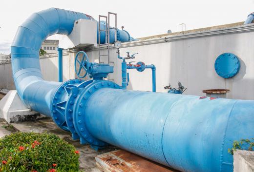 Biogas technology may be used to treat wastewater before piping it back to users or releasing it into the environment.