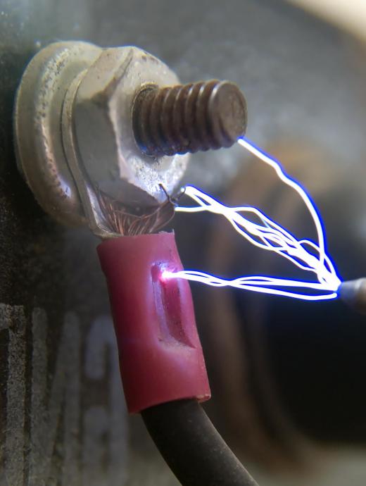 Electrical insulators work to prevent short circuits and sparks.