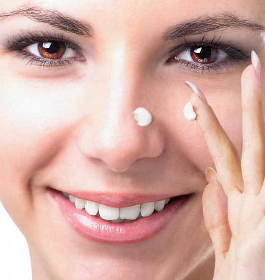 Zinc oxide may be the active ingredient in facial creams designed to treat severe blemishes.