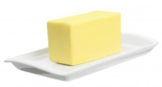 Butyric acid, often butyrate, enables the scent of sour butter to be detected by the nose.