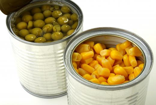 Calcium chloride is added to canned vegetables to help them remain solid when packed in liquid.