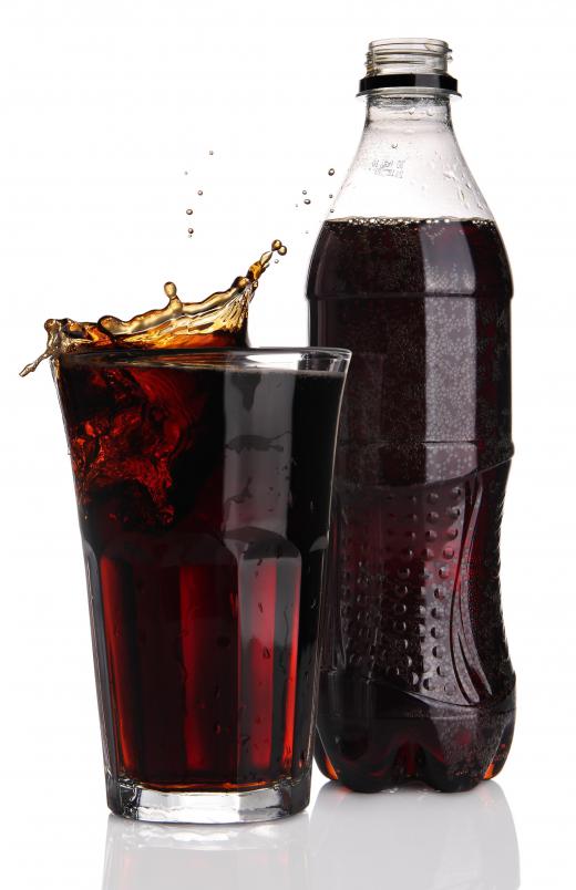 A diet soda may contain acesulfame potassium.
