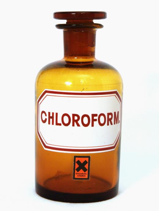 Chloroform is a toxic, sweet smelling, colorless liquid.