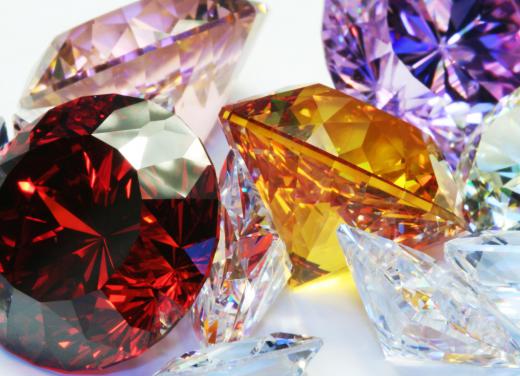 Gemstones are minerals that have been cut and polished for jewelry.