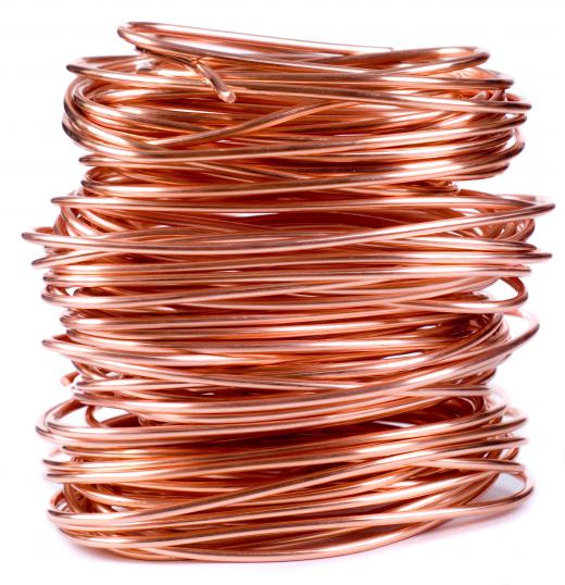 Copper wire.