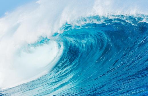 Ocean waves can cause microseisms.