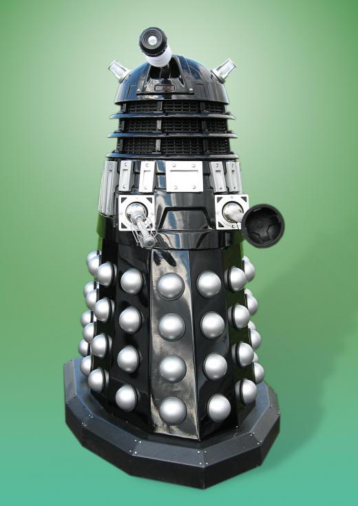 Daleks, the primary villains from Doctor Who, are cybernetic organisms.
