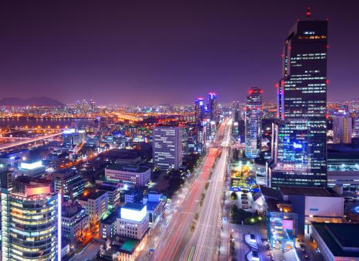 South Korea has a high-speed rail system.