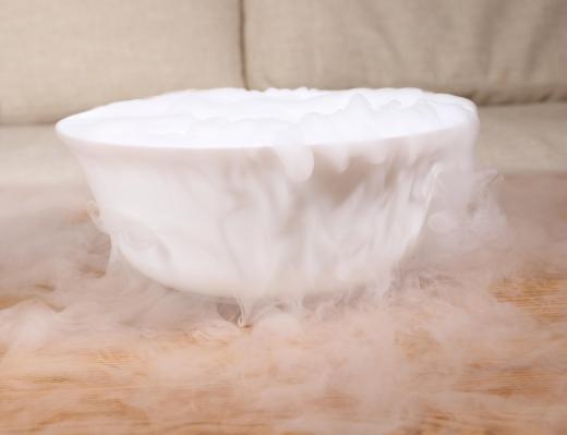 Dry ice is simply carbon dioxide that has been frozen solid.