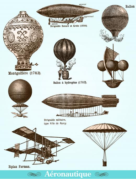 Balloons and airships from the late 1700s on often relied on hydrogen, a noble gas.