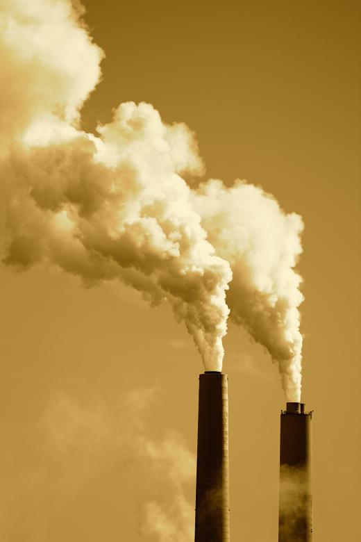 Air pollution contributes to the depletion of the ozone layer.
