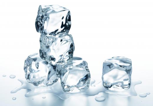 The melting point of a substance is often the same temperature as the freezing point, exemplified by water which usually melts and freezes at 32°F (0°C).