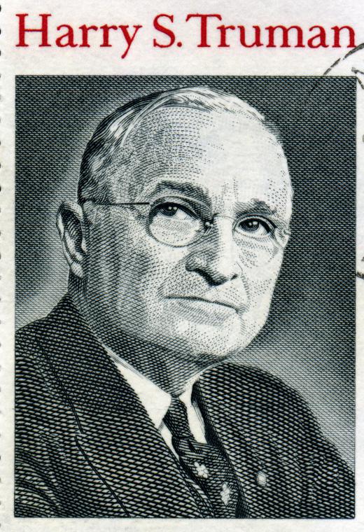 President Harry Truman authorized the dropping of two atomic bombs on Japan and the development of the hydrogen bomb.