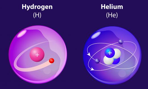Atomic radius tables show the second-lightest element, helium, with the smallest radius, while the lightest element, hydrogen, is sixth from the bottom.
