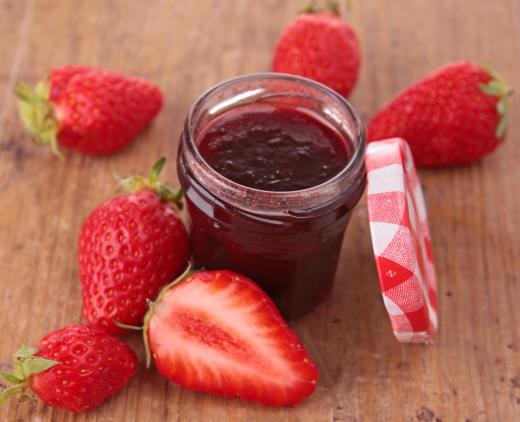 Sugar helps preserve and improve the taste of fruit jellies, jams, and preserves.