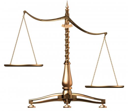 The scales are a symbol representing law, a type of social science.