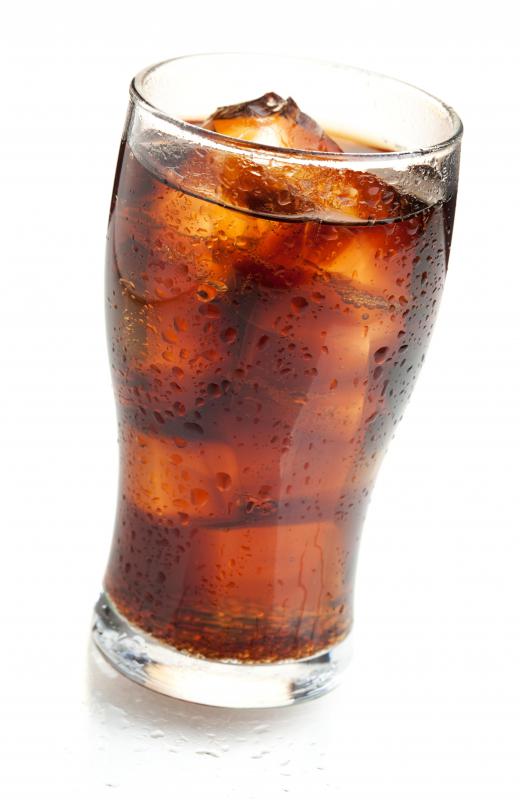 Carbonic acid is added to drinks like soda to make them taste fizzy.