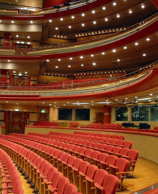 Concert halls often utilize architectural acoustics so the audience can hear the music at its best.
