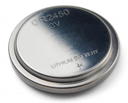 A lithium battery.