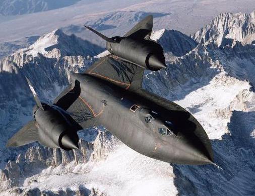 The Lockheed SR-71, which was designed by aerospace engineers.