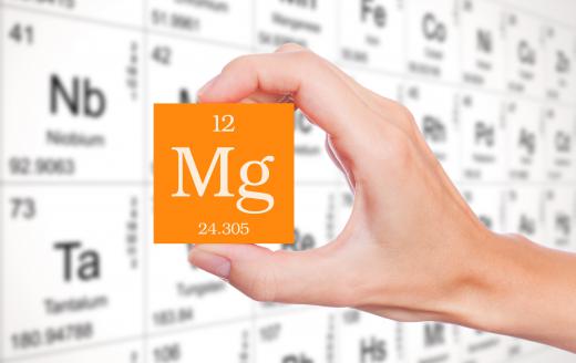 Magnesium's atomic weight is 24.31.