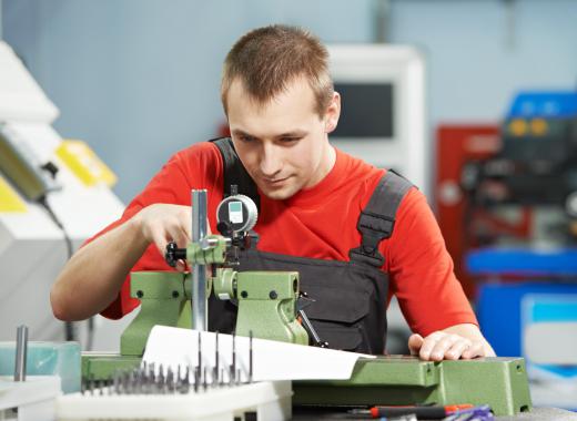 A mechanical engineer may need to test and calibrate equipment in a manufacturing facility.