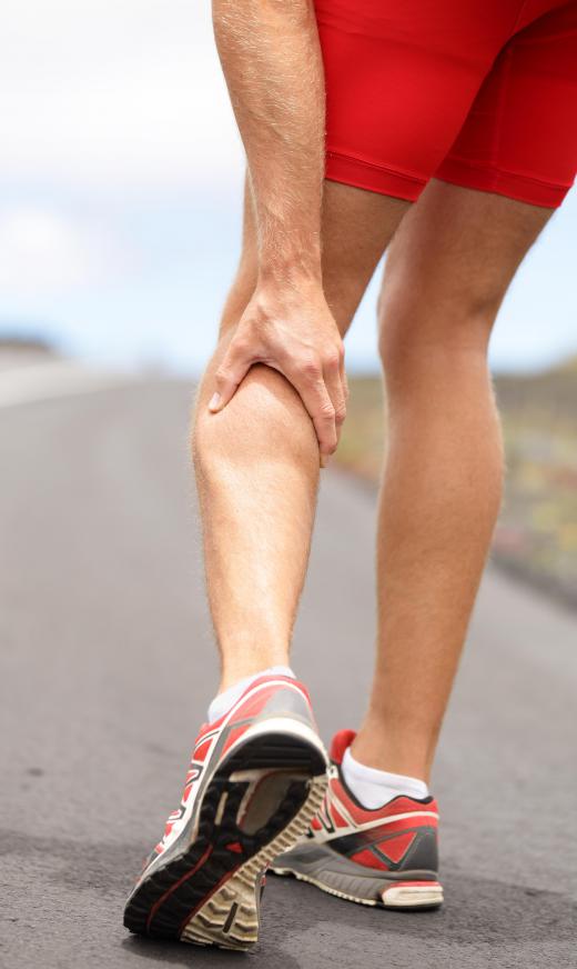 Aerobic fermentation can cause the buildup of lactic acid, which eventually leads to muscle cramps if it's not removed.