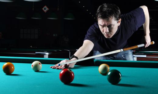 An example of elastic scattering can be seen in games of snooker or pool.