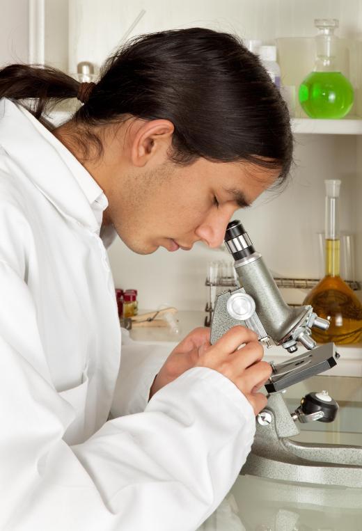 Microscopes are commonly found in physics labs, and help aid in experimentation.