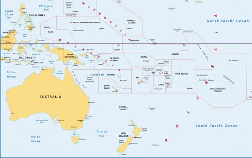 New Guinea is part of the Australian craton, but not part of the Australian continent.