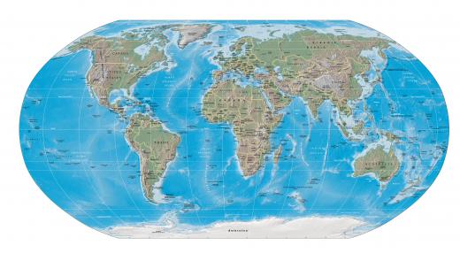 A map's latitude and longitude lines are an example of a graticule, since they can be used for geographic location.