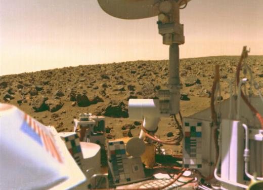 NASA's first Viking missions to explore Mars were in 1975.