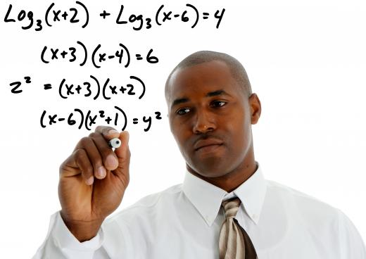 Expanding logarithms by obeying the order of operations enable equations to be solved.