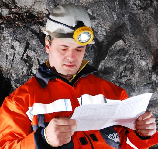 Once extraction begins, a mine geologist will study the materials to access their quality.