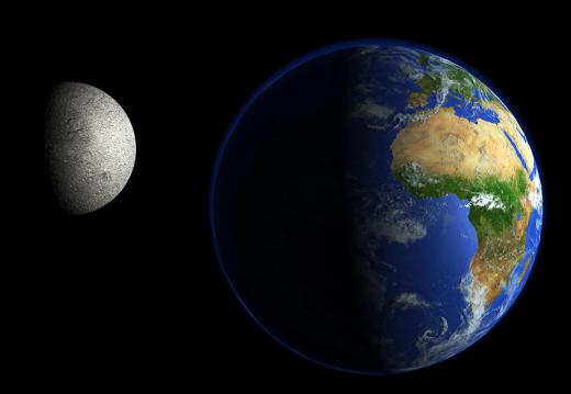 Astronomy includes the study of Earth and its moon.