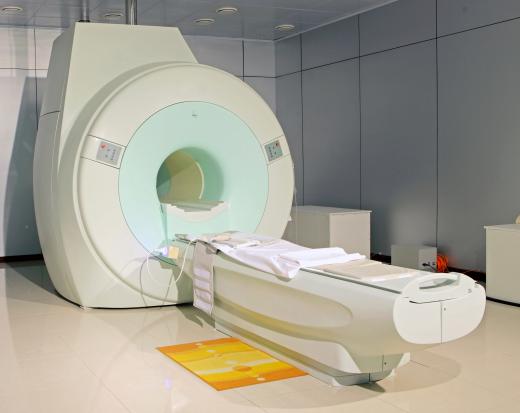 Faraday shields are used in MRI rooms to prevent stray radio waves from entering the room and impacting the imaging process.
