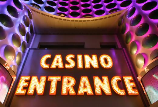 Neon is synonymous with casinos.