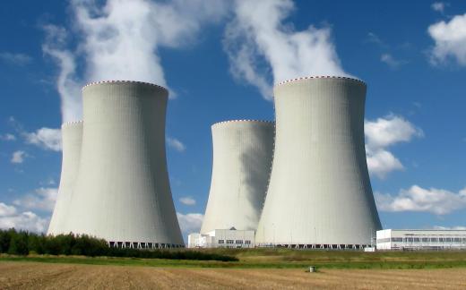 Nuclear power plants generate spent fuel rods as a byproduct of the fission process.