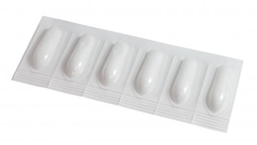 Suppositories made with glycerin.