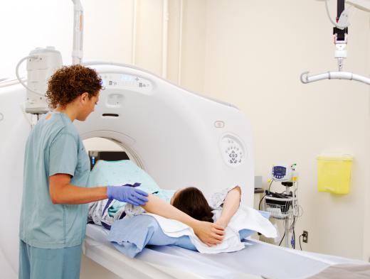Some types of medical imaging exposes patients to ionizing radiation from beta particles, although this is in small doses.