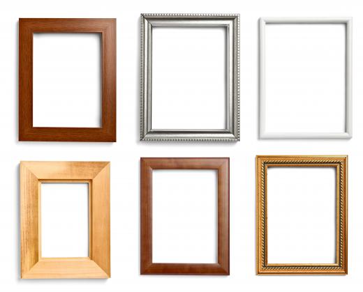 Picture frames may shatter during an earthquake, creating a dangerous hazard.