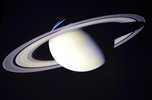 While terrestrial planets like Earth have a rocky surface, gas giants like Saturn have no solid surface.