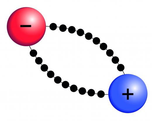 An electric field can be regarded as the sphere of influence of an electrically charged object.
