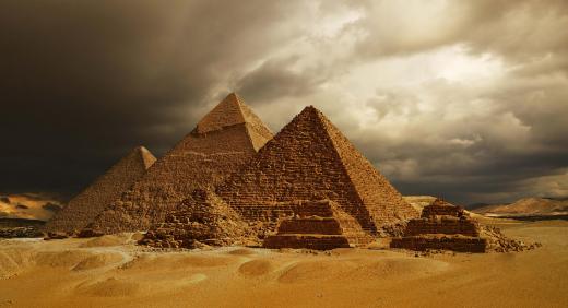 It took several generations of Egyptians to complete the Pyramids of Giza.